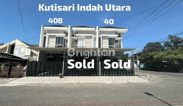 1.750M Dijual Rumah Minimalis 2 Lt Jalan Utama Kutisari Indah Utara 1