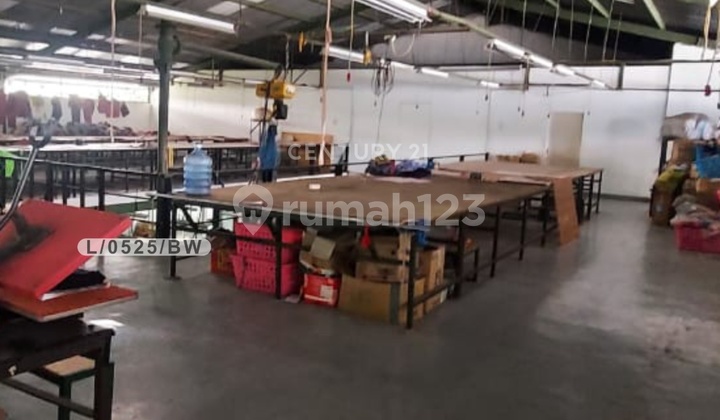 Pabrik Sablon di Katapang Bandung Luas 2019 Akses Container 12Fet