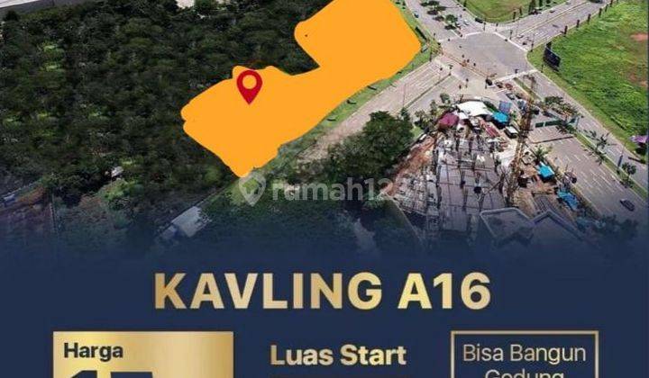 Dijual Kavling Komersial A 16, BSD City 1