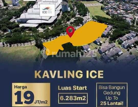 For Sale Commercial Plot BSD City, ICE Plot