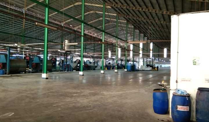 Dijual Pabrik di Jl. Raya Wanaherang Gunung Putri, Bogor