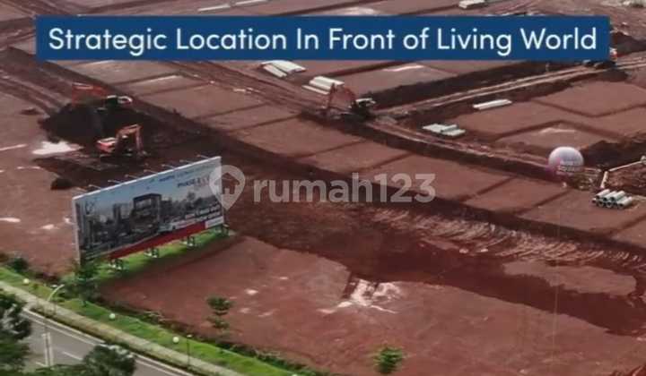 Dijual Kavling Komersial North Square District di Jl. Boulevard Kota Wisata, Cibubur