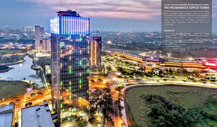 Dijual Office Space di The Prominence Office Tower, Jl.Jalur Sutera Barat, Alam Sutera Dijual Office Space di The Prominence Office Tower, Jl.Jalur Sutera Barat, Alam Sutera