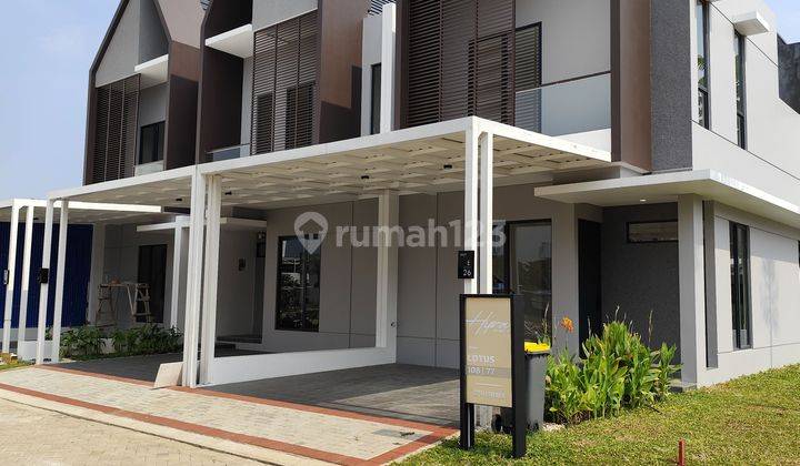 Rumah 2 Lantai Cluster Hyra Melia Tipe Lotus Graha Raya Bintaro 1