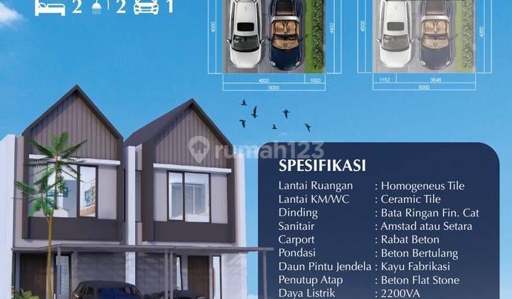 Cluster Baru Vazza Living Tipe Jade Y2 Graha Raya Bintaro