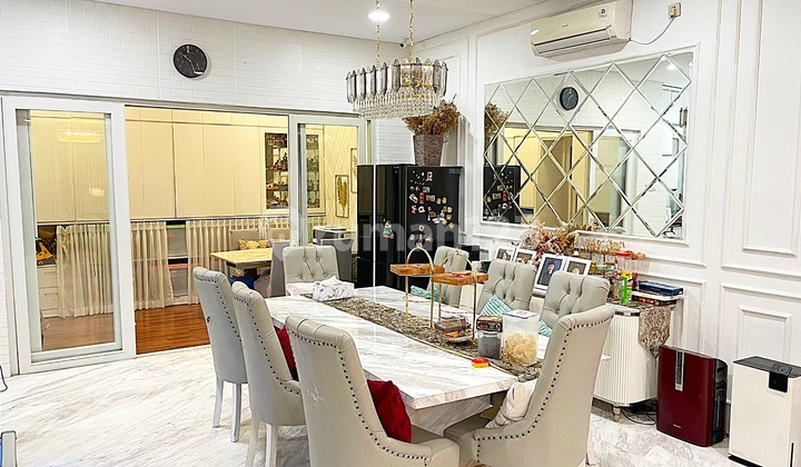 Termurah Rumah Townhouse 4lantai Semi Furnish Di Springhill Kemayoran 