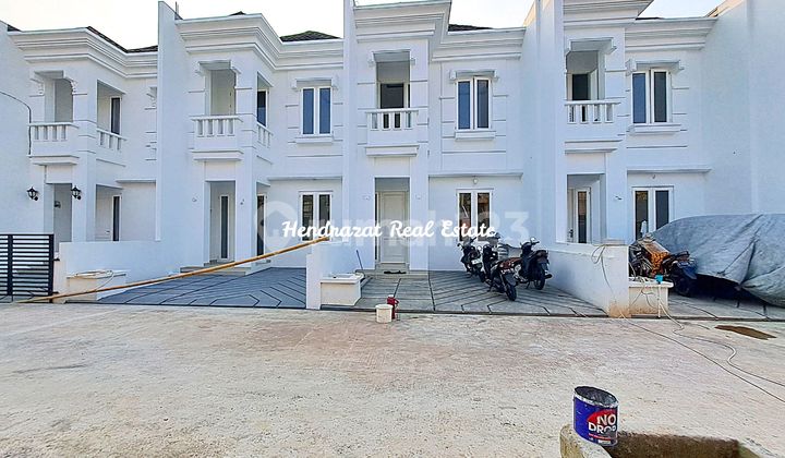 Brand New Townhouse Di Malaka Pondok Kopi Jak-tim Bebas Banjir