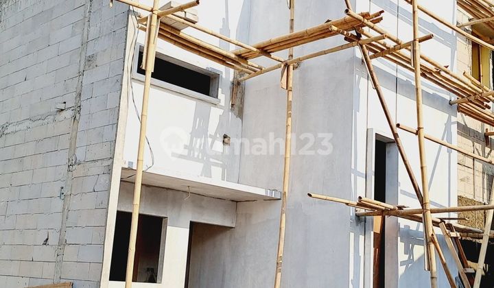 Rumah Cluster Baru Mezzanine Bebas Banjir Di Jatimakmur Pondok Gede Dekat Lrt Cikunir 1