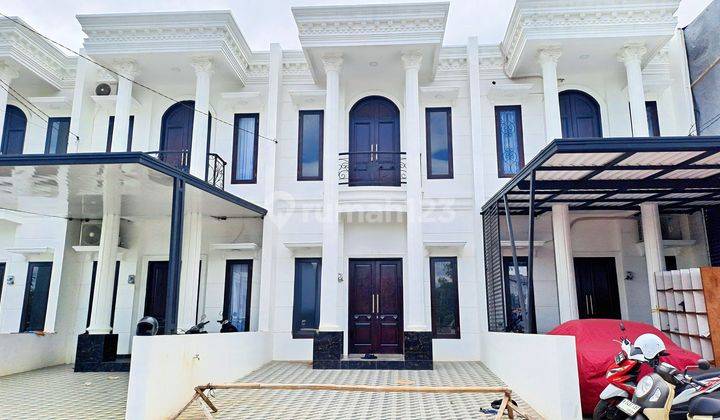 Jual Rumah Baru Classic Modern Di Cluster Mewah Condet Bebas Banjir  2