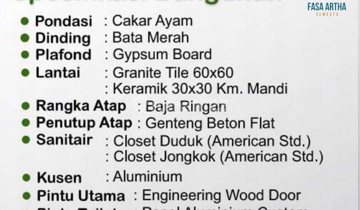 Rumah 2 Lantai Baru 5 Menit Toll Jati Asih, Bekasi 2