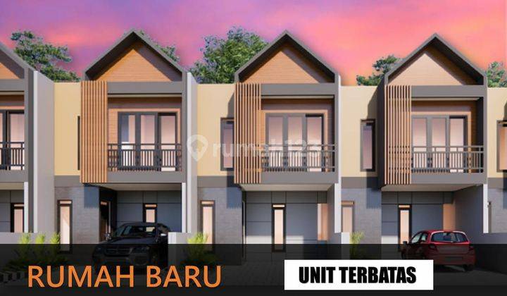 Rumah baru 2 lantai DP 5% pondok kelapa jakarta timur dekat perkantoran 1