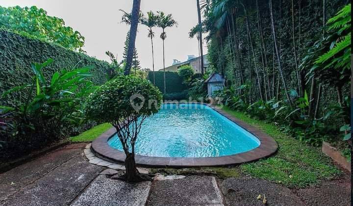 Rumah Besar Hanya Hitung Tanah di Kemang, Jakarta Selatan 1