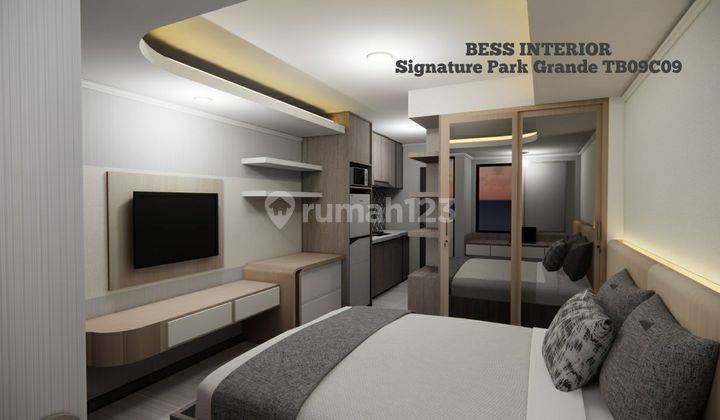 Disewakan Studio Signature Park Grande Cawang 2