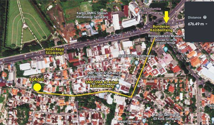 Tanah Sertifikat Hak Milik 655 M², Dekat Kalibanteng Cocok Kantor 13