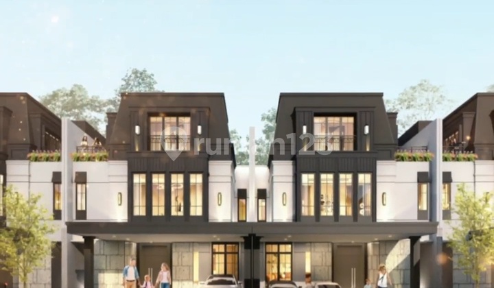 A 3-Story European Classic Elegant and Prestigious House in Gading Serpong.