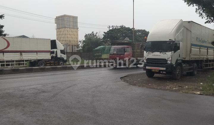 Tanah Gilang Sepanjang Strategis Pinggir Jalan Raya Cocok untuk Pabrik