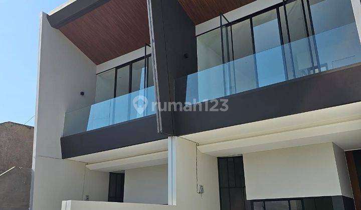 Dijual rumah Baru Gress Jemursari minimalis modern 2