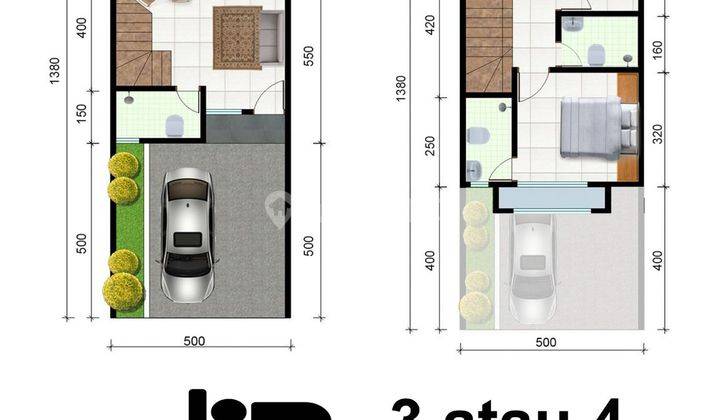 Rumah Shm 2 Lantai American Style 50 Meter Dari Merr  2