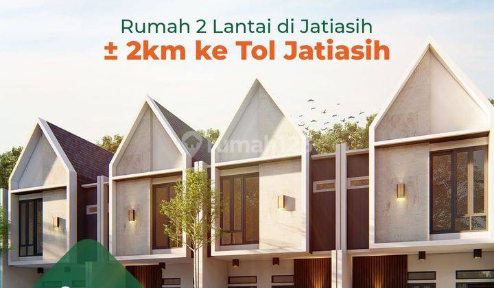 Rumah Syariah Murah 2,5 Km Dari Tol Jatiasih, Cuma 900 Mtr Dari Jln Wibawa Mukti 1