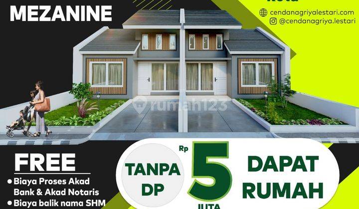 Rumah Syariah Strategis Hanya 8 Menit Ke Summarecon Mall Bekasi.  2