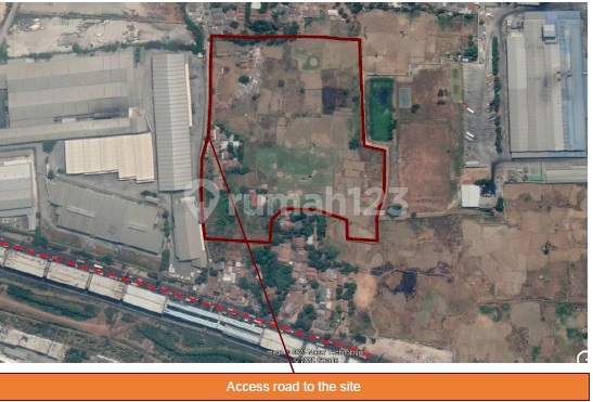 Cheap Industrial Land One Hour From Jakarta Beside Cikampek Toll Road