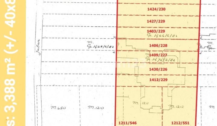 Premium Land Location on Main Road Boulevard Sidosermo Indah, Just a Step Away from Raya Prapen Jemursari, Surabaya Premium Land Location on Main Road Boulevard Sidosermo Indah, Just a Step Away from Raya Prapen Jemursari, Surabaya