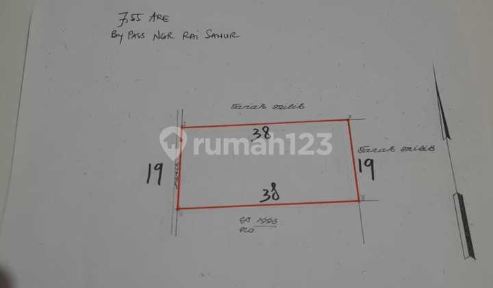 Cheap Land Zero Road By Pass Sanur Bali Business & Tourism Center