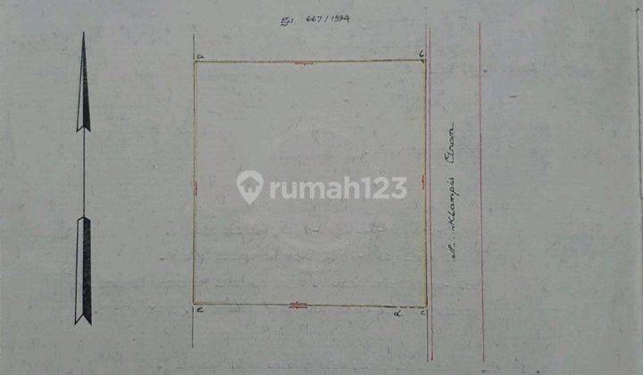 Murah Jarang Ada Tanah Besar Tengah Kota 2