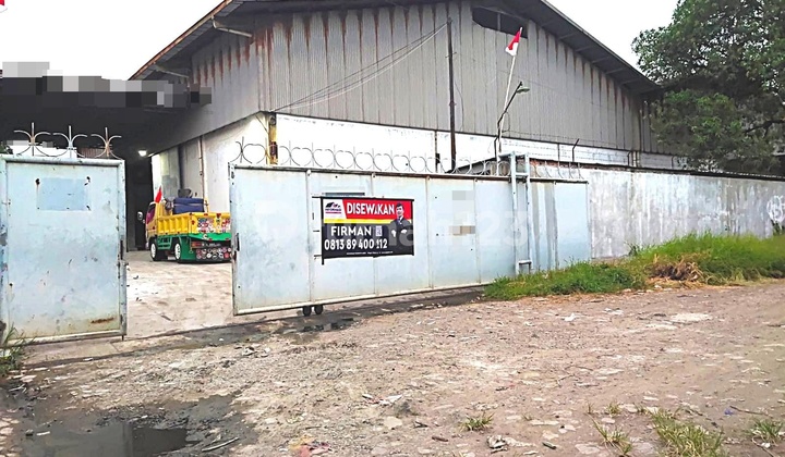 Gudang di Raya Daan Mogot Km. 19,8, Tangerang 2.920m2 Bagus SHM