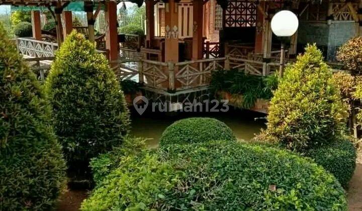Dijual villa view gunung salak dan gunung gede pangrango 5