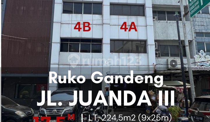 Ruko di Jl. H Juanda Iii, Jakarta Pusat