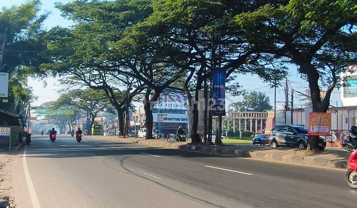 Dijual cepat Kavling pinggir jalan cocok untuk usaha jalan alternatif cibubur 2