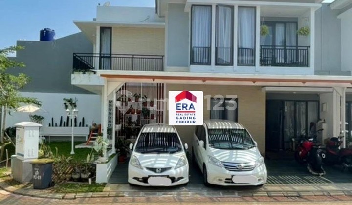 tm. Dijual rumah murah lokasi bebas banjir di komplek premier estate 3 cibubur siap huni