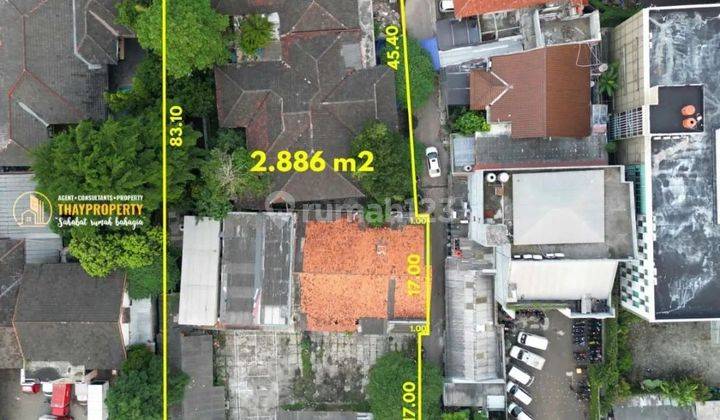 Dijual Bangunan Lama Hitung Tanah Zona Komersil Harga Nyaris NJOP 4