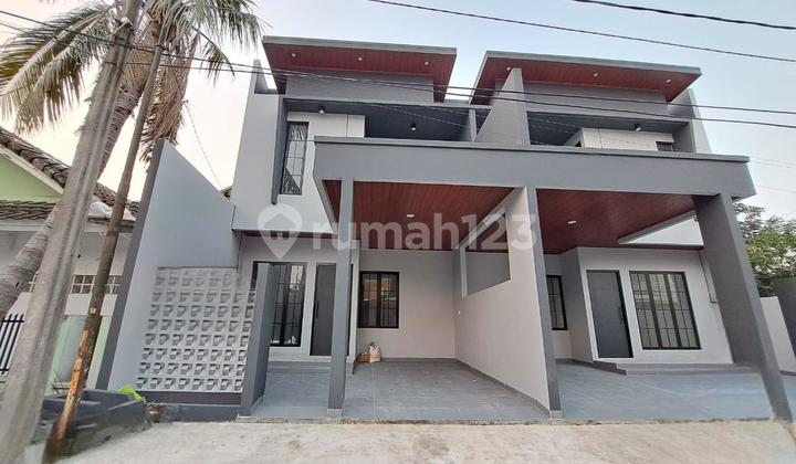 New House For Sale Cheap On Green Boulevard Harapan Indah Bekasi