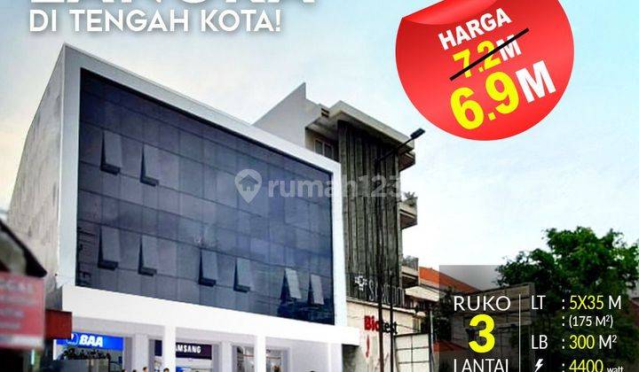 Ruko Langka di Tengah Kota Surabaya, Jl. Ciliwung Turun Harga 1