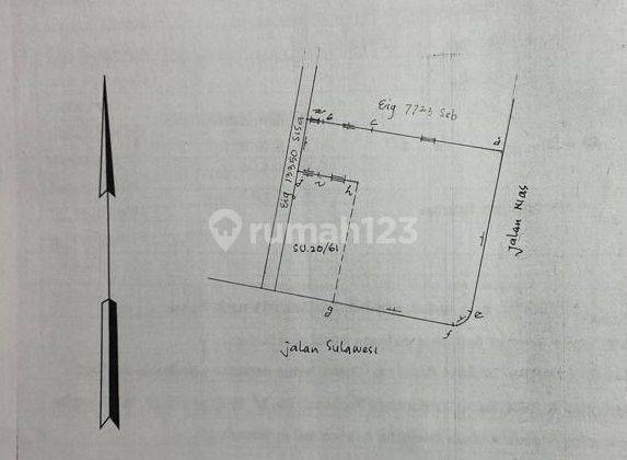 Tanah Komersial di Jalan Sulawesi, Lokasi Strategis 2