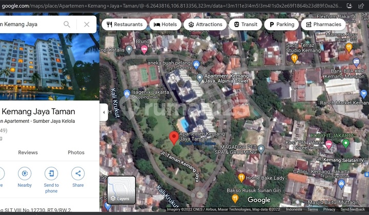 Kemang Jaya 2+1 Kamar Luas 135.1 M2 View Pool 19