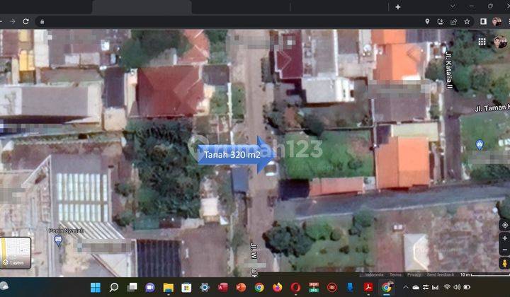 Kavling Perumahan Tomang 320 m2 (12x26) Hadap Barat 5
