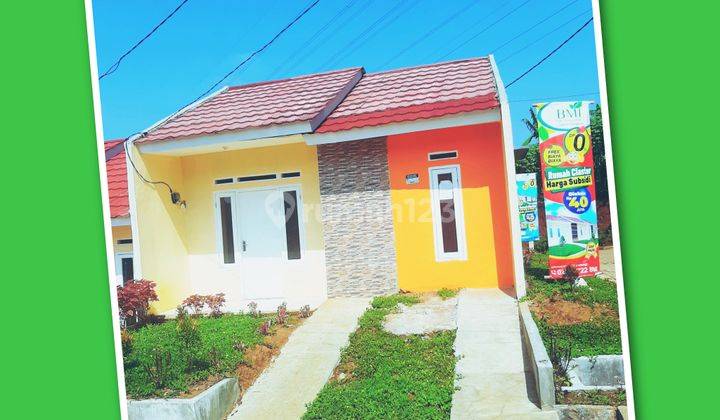 Rumah Minimalis Modern Gratis DP dan Surat-Surat di Ciambar 1