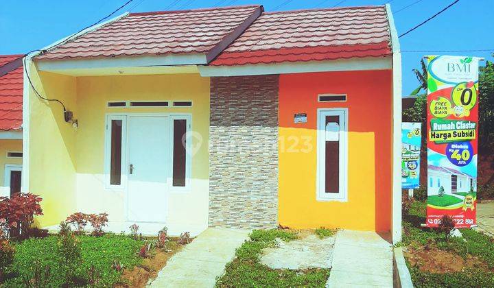 Dipasarkan Rumah Subsidi Konsep Cluster Dekat PT. H.J. Busana  2