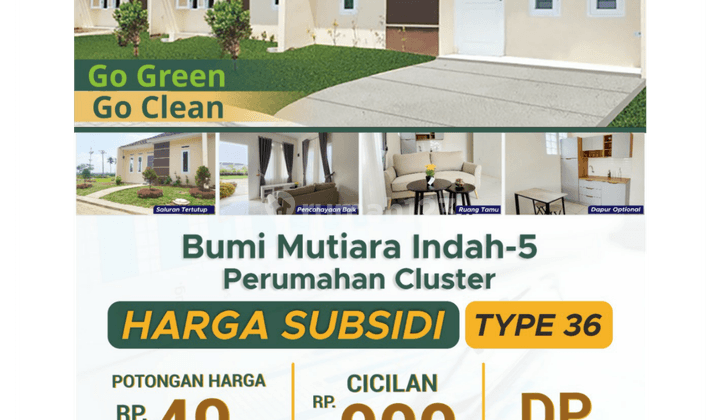 Rumah Subsidi Modern Konsep Cluster Dekat Taman Rekreasi Cimalati 9