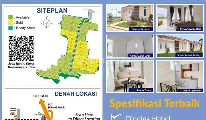 Rumah murah diserang - hubungi sekarang di Jl.syeh Moh Nawawi Al Bantani (kp3b palima Curug kota serang Dkt kampus UIN serang banten) 4