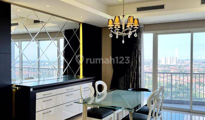 Apartemen Adhiwangsa 3BR Lenmarc Full Furnish Golf View Mewah  2