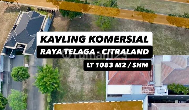 Commercial Land Plot Hook Citraland Cheap Twin Road SHM