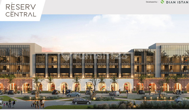 Ruko Baru Dian Istana Komersial Area Lokasi Bagus Investasi KPR