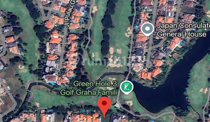 Tanah Kavling Long Golf View Graha Famili Family Blok E Timur Kpt