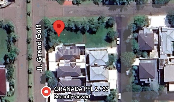 Grand Golf Pakuwon Indah Land Plot for Sale Cheap Next to the Park