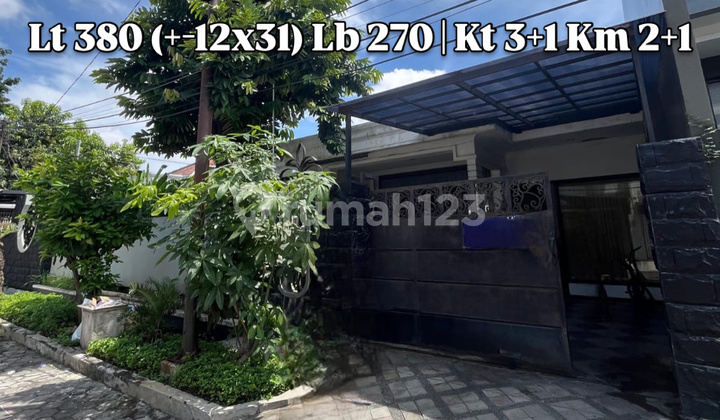 Rumah Kertajaya Indah Jual Murah Siap Huni SHM Manyar Kertoarjo