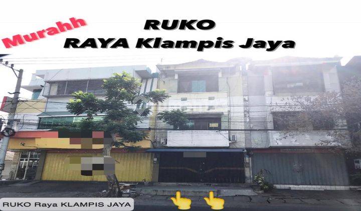 Ruko Murah Klampis Jaya Surabaya Timur Kantor Toko Bisa Kpr Bank 1